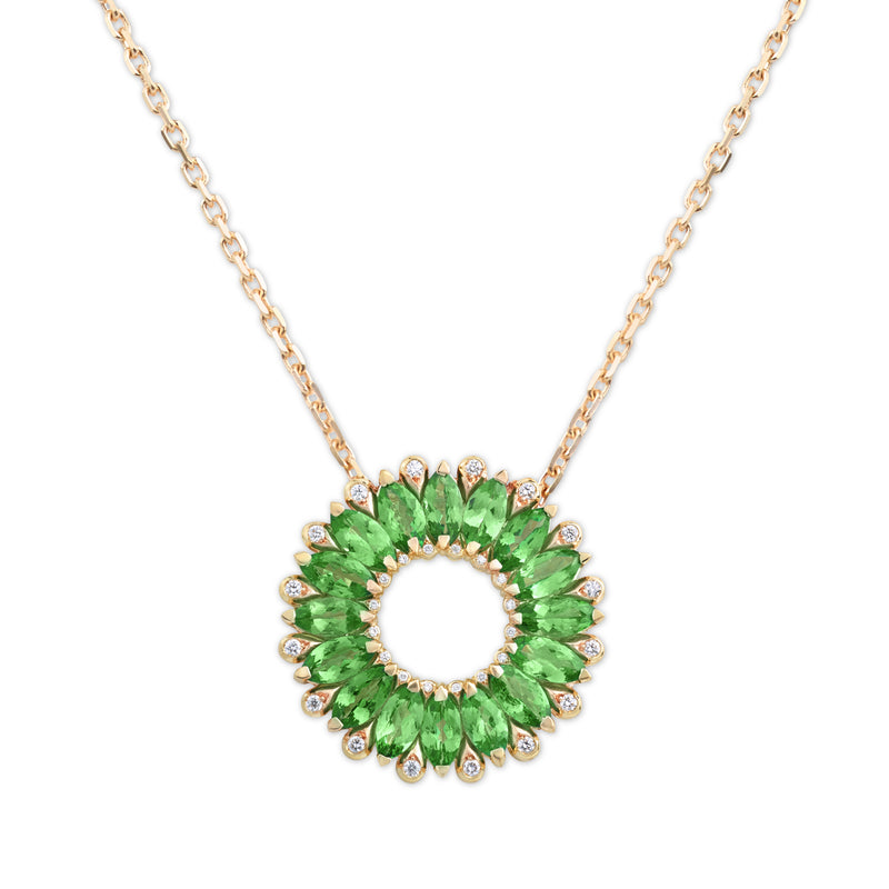 Amore Dalia Large Tsavorite Pendant